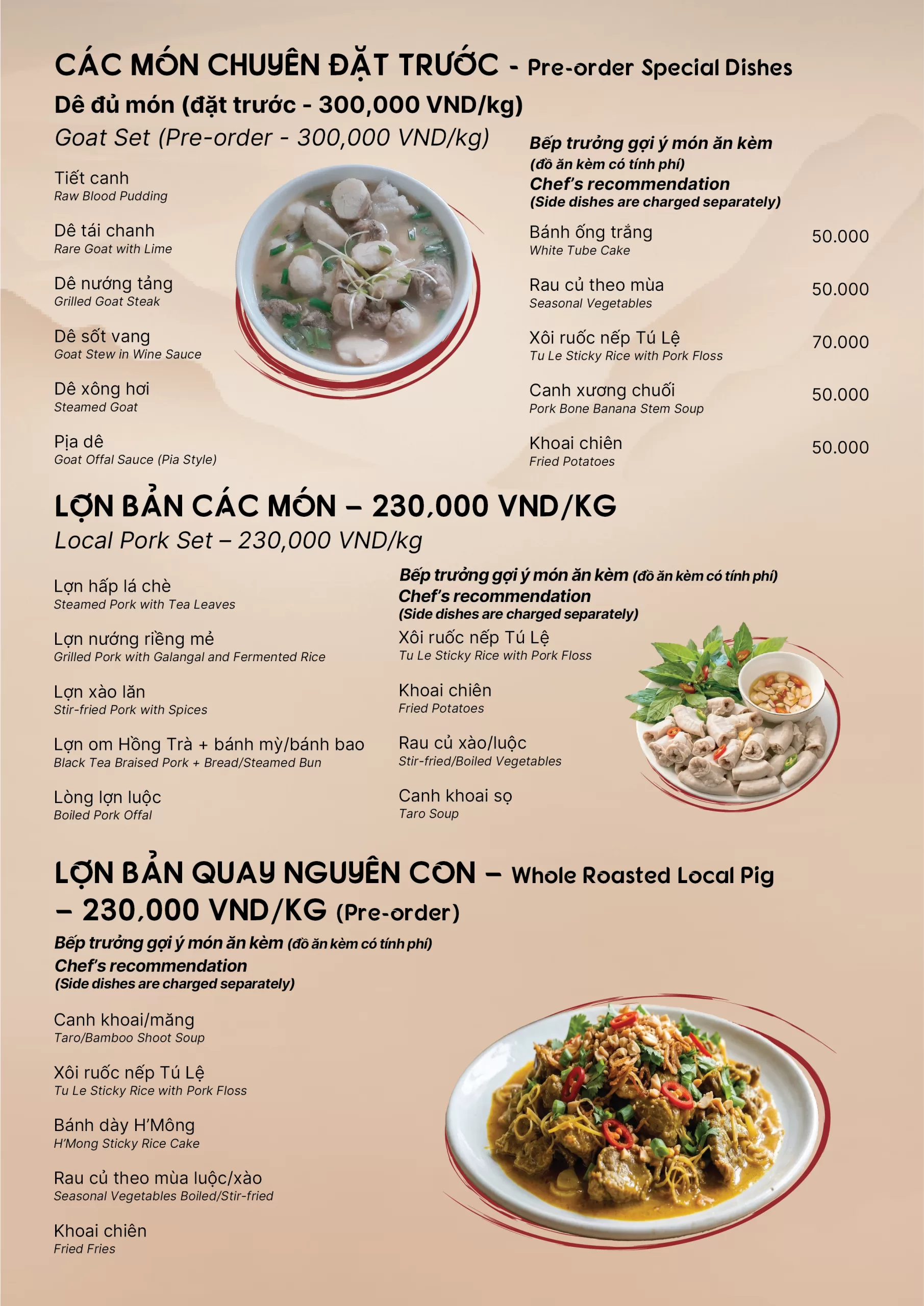 Menu trang 5