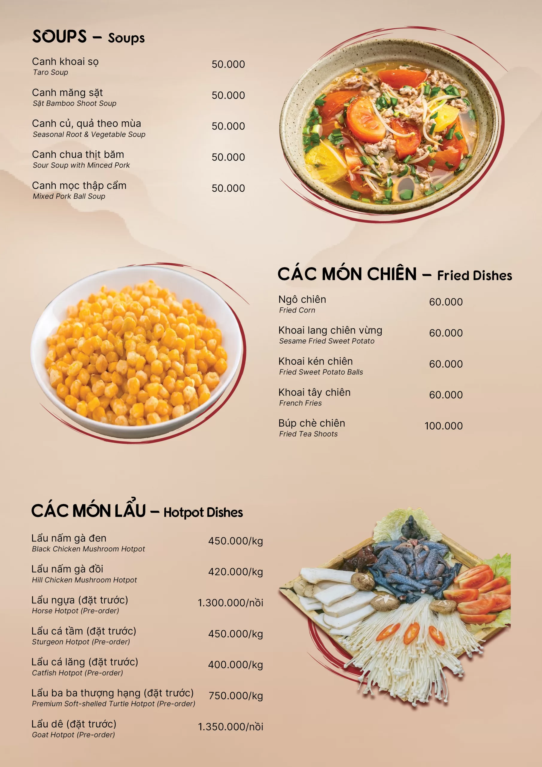 Menu trang 7