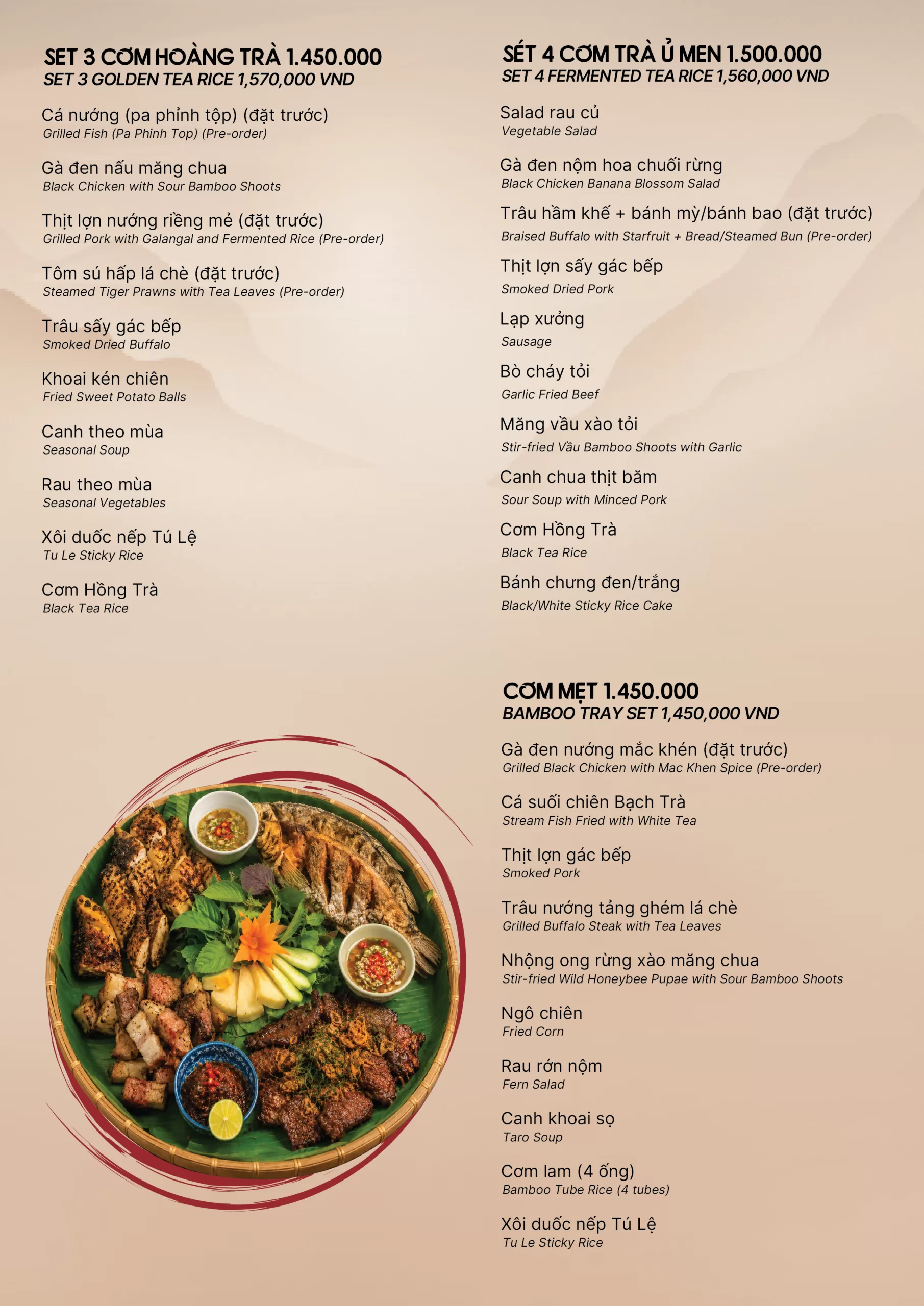 Menu trang 9